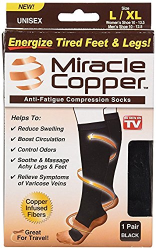 ALLmuis Miracle Copper Socks (Extra Firm) (Large/Extra Large, 1 Pair)