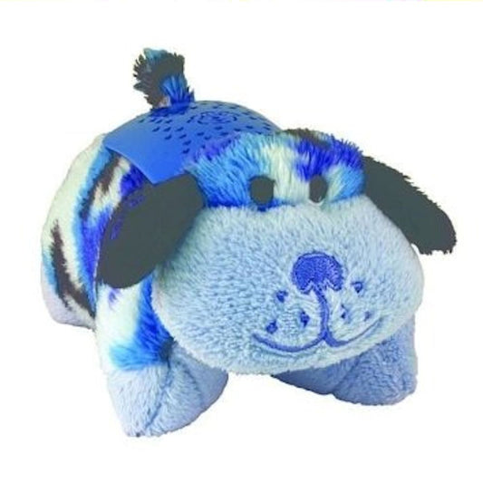4" Mini Dream Lites Pillow Pets Camo Dog Blue