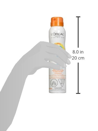 L'Oreal Paris Advanced Suncare Quick Dry Sheer Finish Spray SPF 50, For All S...