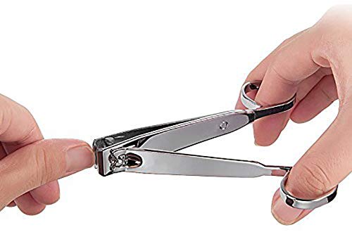 KINYO Large Nail Clippers, EZ Comfort Grip Nail Clipper, Sharp Stainless Stee...