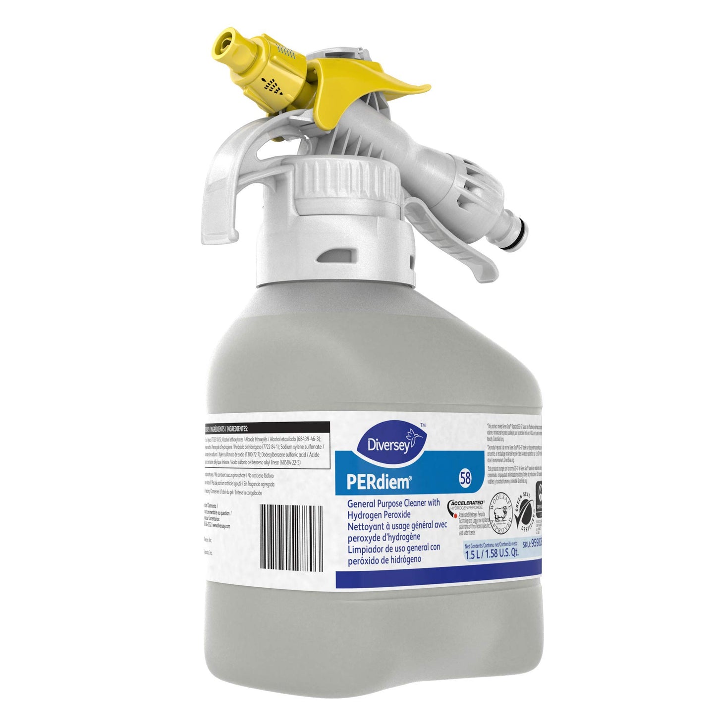 Diversey 95982816 PERdiem General Purpose Cleaner with Hydrogen Peroxide, Com...