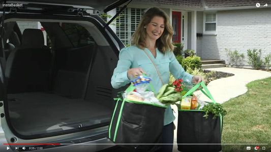 Instant Baskets (Set of 2) Collapsible Tote