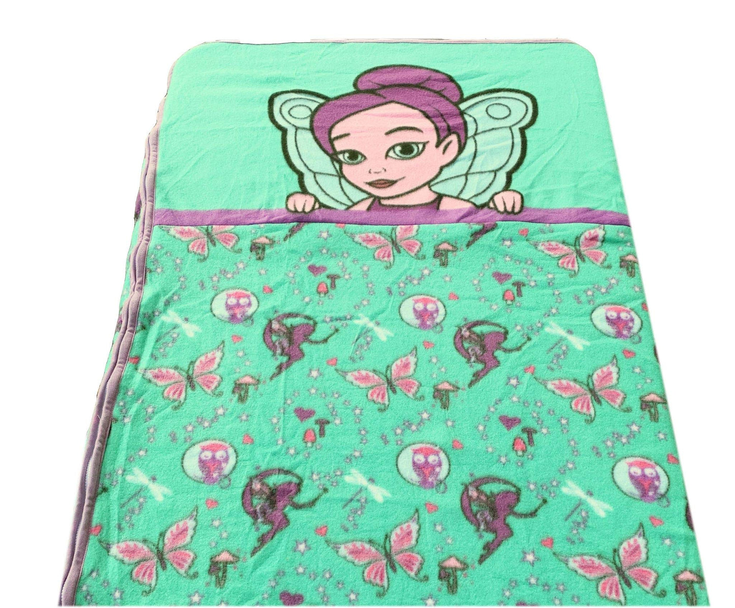 Zip It Friends Kids One-Piece Zippered Set Fairy-Twin