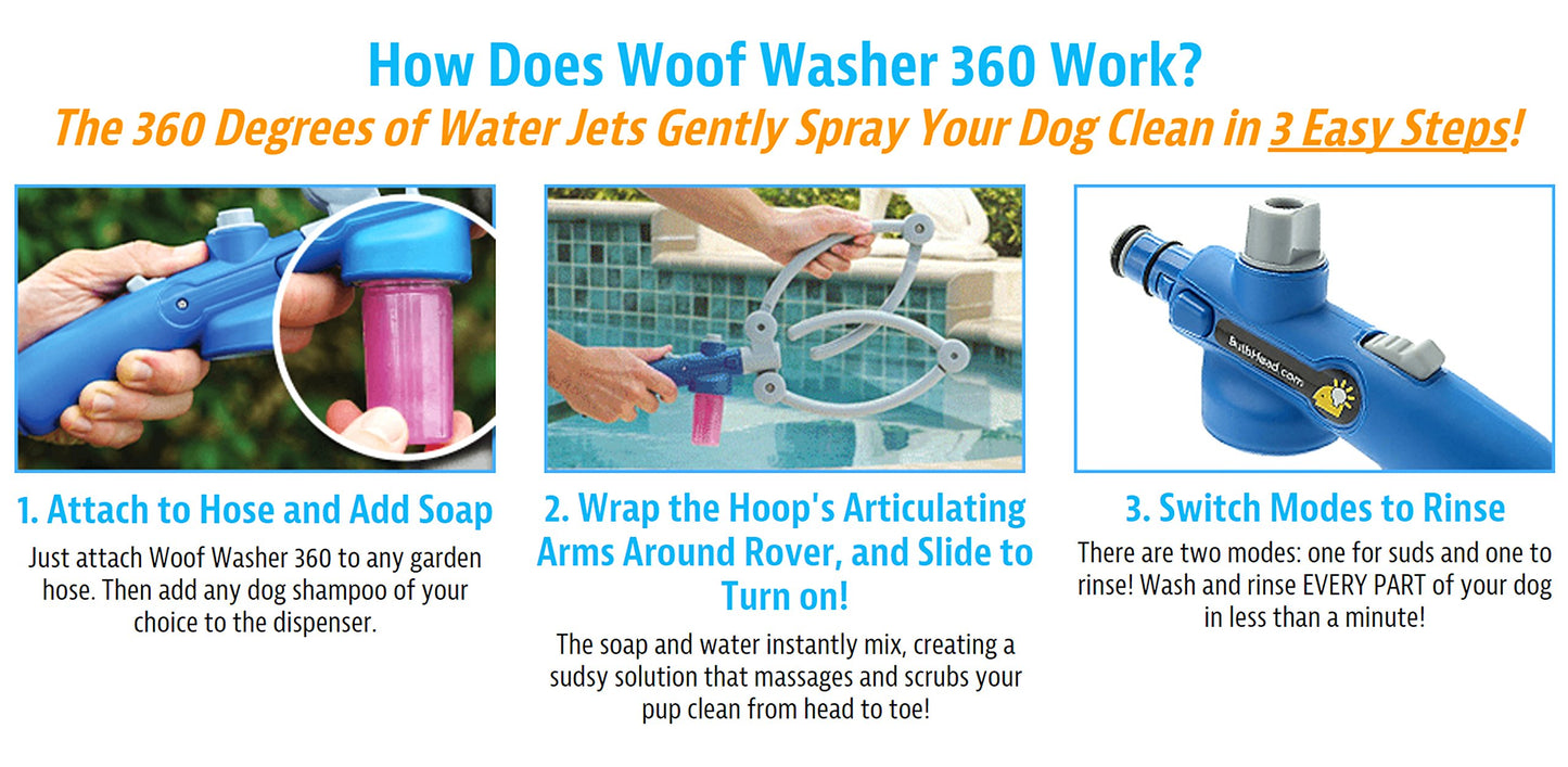 Perfect Dog Washing Station for Your Dog (2 Pack)